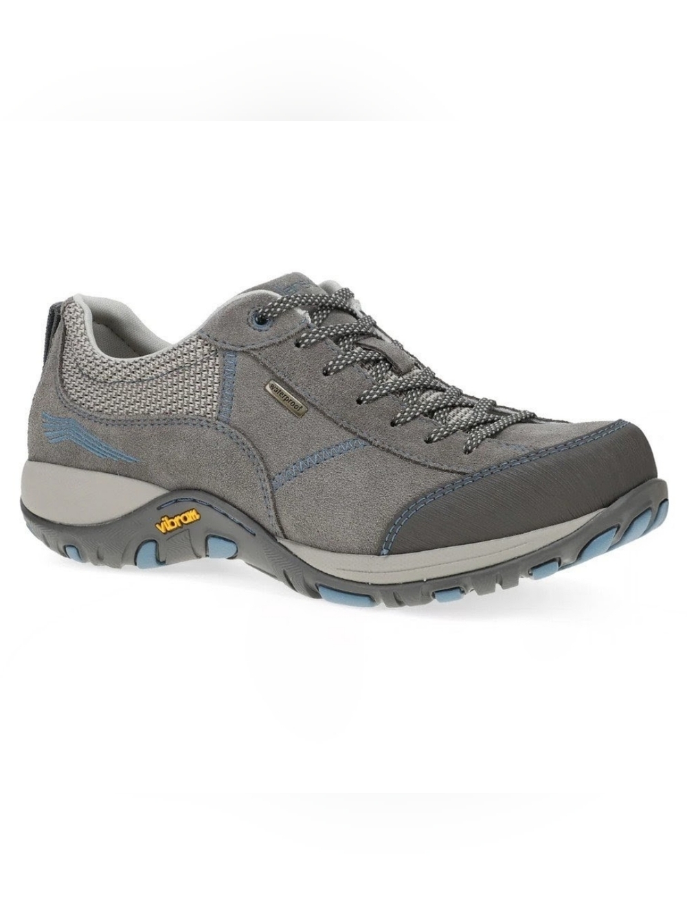 Dansko Paisley Women's Grey Waterproof Sneaker Suede Trail Size EU 40/US 9.5-10